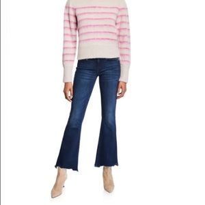 Mother Weekender Crop Flare Jean